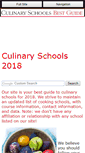 Mobile Screenshot of culinary-schools-bestguide.com